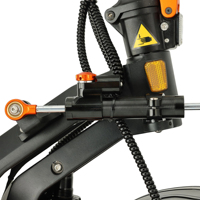 Patinete Eléctrico de Dos Ruedas Blade II de 11 Pulgadas, Motor 2*1500W, Velocidad 85KM/H, Alcance 80KM, Batería de Litio Impermeable con Control por Aplicación, Plegable