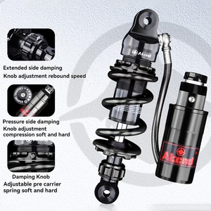 AKcnd <span class=keywords><strong>TV4</strong></span> Suspension à montage central modifiée avec espacement des trous d'installation de 245mm Nouvel état pour les motos générales - Product Image 2