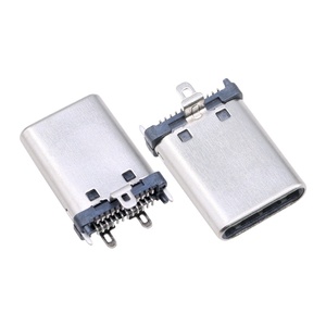 Thay Thế Molex Loại C cắm ổ cắm 24Pin <span class=keywords><strong>USB</strong></span> 3.1 kết nối với <span class=keywords><strong>PC</strong></span> Board Type-C nữ 24p PCB SMT P/N(104012782) - Product Image 1
