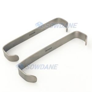 Retrator de tecido cirúrgico odontológico Farabeuf Twin Hold Lips Cheek Handheld Retratores Double Ends Ferramenta cirúrgica do instrumento - Product Image 1