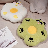 Bantal Duduk Bentuk Hewan Lucu Berbentuk Bunga Bebek Panda Husky Beruang Lembut dan Empuk untuk Dekorasi Rumah, Kamar Tidur, dan Kantor