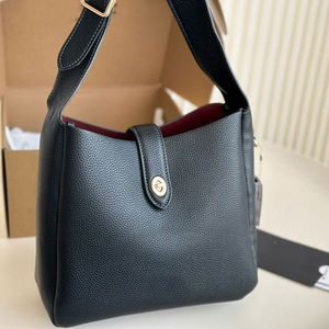 High Fashion Luxury Women's Shoulder Handbag Genuine Leather Open Closure PVC Lining Waterproof Designer <b>Bag</b> - Product Image 2