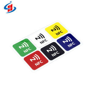 Etiqueta/Etiqueta Adhesiva NFC RFID Anti-Metal Personalizada al por Mayor con Logotipo, 14443A 13.56MHz NFC213 - Product Image 3