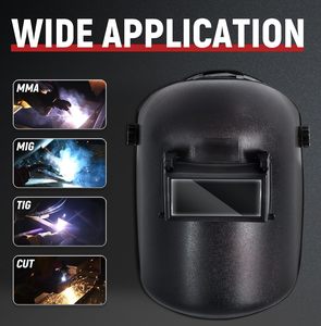 Casque de soudage industriel 733P avec écran 110*90cm, lentille frontale rabattable, en matériau PP, type porté sur la tête, protection faciale, direct usine - Product Image 3