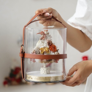 Dekorative <span class=keywords><strong>Ewige</strong></span> Rosen in Acryl-Geschenkbox, Unsterbliche Konservierte Rosen - Product Image 5