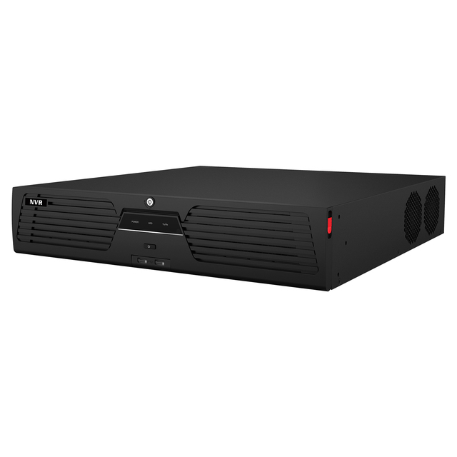 OEM Enterprise 12MP POE NVR 64CH 8SATA Interfaces Max 112TB Capacity 24/7 Recording AI Motion Detection 4K Video Output H265+