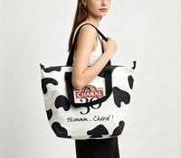 Sac fourre-tout en toile de coton blanc à fermeture éclair, design spécial, plusieurs couleurs, réutilisable, idéal pour le shopping – Meilleures ventes