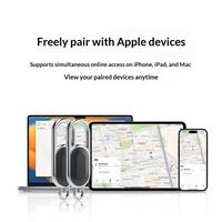 Mini traceur GPS pour animaux de compagnie étanche IP67 Bluetooth/WiFi en métal, autonomie de 1 an, pour chiens, chats et petits animaux