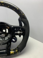 Volant de course personnalisé en ALCANTARA et fibre de carbone avec LED pour Mercedes-Benz Série W213 W463 W222 G63 C43 GLS53 GT50 A45AMG