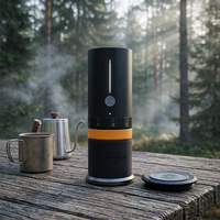 Moulin à expresso électrique professionnel Offre Spéciale Moulin à café portable pour camping en plein air