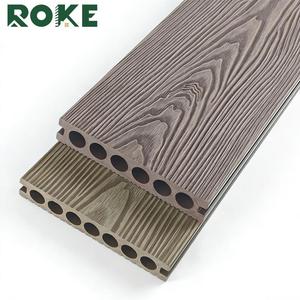 Tarima de WPC Resistente al Agua de Fábrica ROKE, Madera Plástica Compuesta con Relieve para Jardín y Piscina - Product Image 5