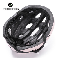 ROCKBROS-Casco de bicicleta ligero y personalizado para mujer, casco compacto para ciclismo de montaña y carretera, protector deportivo para ciclistas