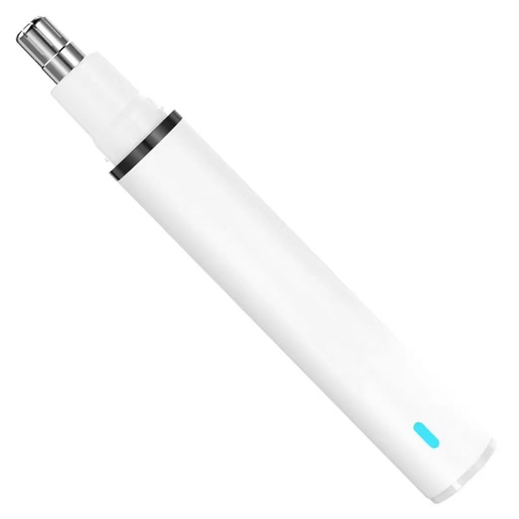 [White] Rechargeable nose hair trimmer