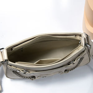 กระเป๋าถือผู้หญิงกระเป๋าสะพายหนังสังเคราะห์นุ่มCrossbodyความจุขนาดใหญ่แฟชั่นหญิงกระเป๋าใต้วงแขน - Product Image 5