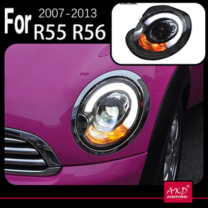 AKD Car Styling Head Lamp for MINI R55 R56 Headlights 2007-2013 Cooper LED Headlight R57 R58 DRL <strong>Bi</strong> <strong>Xenon</strong> Hid Beam Accessories - Product Image 2