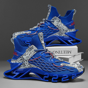 Zapatos de Hombre de Alta Calidad Hechos a Medida, Transpirables, Ligeros, de Malla, Cómodos, Antideslizantes, para Caminar, con Diseño Moderno y Vanguardista - Product Image 1