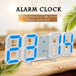 Orologio da Parete Digitale 3D Smart Bestseller con Display LED, Allarme, Temperatura e Illuminazione Decorativa - Product Image 2