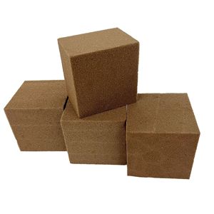 Floral Foam Seedling Blocks Square Caramel Color Starch Material For Planting <b>Vegetables</b> Succulents <b>Potted</b> Plants - Product Image 2