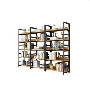 Estantes de madera KD para muebles, estantería de libros para shope, supermercado, Metal, almacenamiento de madera, marco flotante para tienda - Product Image 4