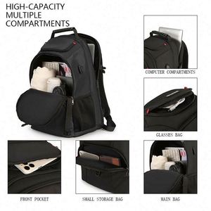 Sac à dos professionnel personnalisé pour le sport, les voyages, imperméable, décontracté, pour ordinateur portable, pour les affaires - Product Image 3