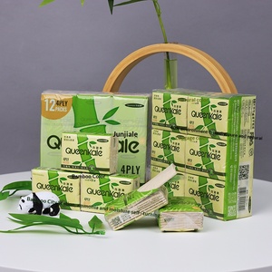Mouchoirs miniatures personnalisés en gros, mouchoirs en papier doux pour la maison en pâte de bambou originale, papier pour expositions et publicité - Product Image 1
