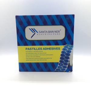 Pads de blocage Santa Banner 20mm x 27mm en mousse de coton adhésive antidérapante pour le traitement des lunettes - Product Image 5