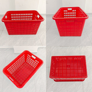 Cajas de Plástico Reforzado 720x505x390mm Duraderas para Almacenamiento de Frutas y Verduras, Material PP Moldeado por Inyección - Product Image 5