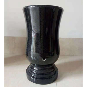 Vases à fleurs en granit noir absolu pour <span class=keywords><strong>pierre</strong></span> <span class=keywords><strong>tombale</strong></span> - Product Image 4
