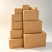 Cartón de envío de carga de gran tamaño a granel, Cartón corrugado reciclable personalizado, caja de embalaje para correo