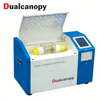 Analizador de Voltaje de Resistencia al Aceite Dieléctrico de Doble Capa SGJQ-3, Probador Portátil de BDV para Aceite de Transformador