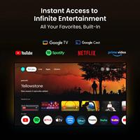 Projecteur laser triple 4K JMGO N3 Ultimate avec Google TV, 5800 lumens ISO, home cinéma intelligent, Dolby Vision, mise au point automatique
