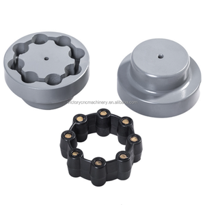 Accouplement flexible MH-115 avec insert araignée en caoutchouc NBR <span class=keywords><strong>MN</strong></span>-115, accouplement élastique en fonte pour transmission de moteur de pompe - Product Image 1