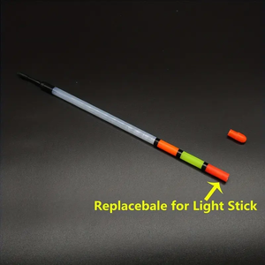 ZHUO RUN usine OEM10 pièces/Lot Pvc <span class=keywords><strong>Tube</strong></span> flotteur pêche Bobber flottabilité plastique filet de pêche flotteur Bobber - Product Image 4