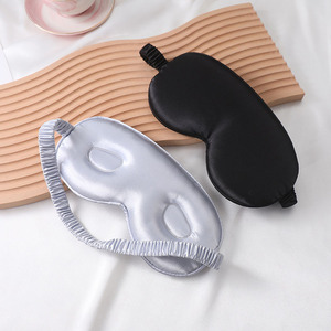 Máscara de seda satinada <span class=keywords><strong>para</strong></span> <span class=keywords><strong>dormir</strong></span>, máscara de ojos con logotipo personalizado, opaca sombra de ojos, con los ojos vendados, contorno 3D, máscara de seda Artificial <span class=keywords><strong>para</strong></span> <span class=keywords><strong>dormir</strong></span> - Product Image 6
