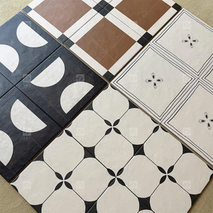 Carreaux de porcelaine pleine masse à motif décoratif 200x200 pour salle de bain et toilettes, carreaux de douche 20x20 et revêtement mural et de sol pour salon - Product Image 6