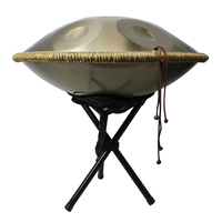 Tambour à main 12 tons d'approvisionnement en gros Handpan de qualité professionnelle Tambour à langue en acier éthéré Instrument de musique