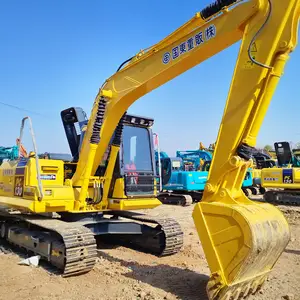 Продажа подержанных Komatsu PC200 экскаватор использованный короткий рабочий срок Закупка полная запись технического обслуживания