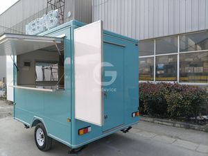 Cuisine mobile entièrement équipée sur mesure de haute qualité, mini remorque alimentaire de rue - Product Image 3