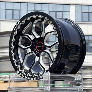 Rines Personalizados Beadlock de 17x10, 17x4.5, 15, 17, 18 y 20 Pulgadas, Diseño Cóncavo, 5x114.3, 5x120, Forjados, para Mercedes, Corvette, Ford <span class=keywords><strong>Mustang</strong></span> - Product Image 3