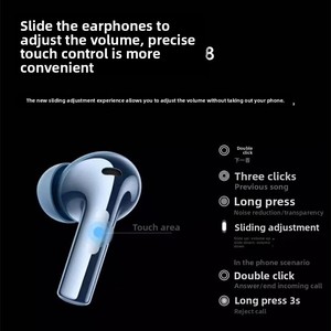 Audífonos Intrauditivos OnePlus <span class=keywords><strong>Buds</strong></span> <span class=keywords><strong>Pro</strong></span> 2, Calidad de Sonido de Alta Resolución, Reducción de Ruido de 49 dB, Batería de Larga Duración - Product Image 5