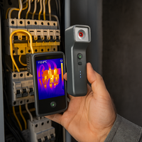 C2 Caméra d'imagerie thermique de haute précision Détecteur infrarouge super résolution Dispositif thermique à large champ de vision pour l'entretien à domicile