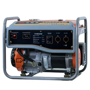 DJN6500 5kw 5.5kw Generator bensin portabel daya sunyi untuk berkemah generator bensin