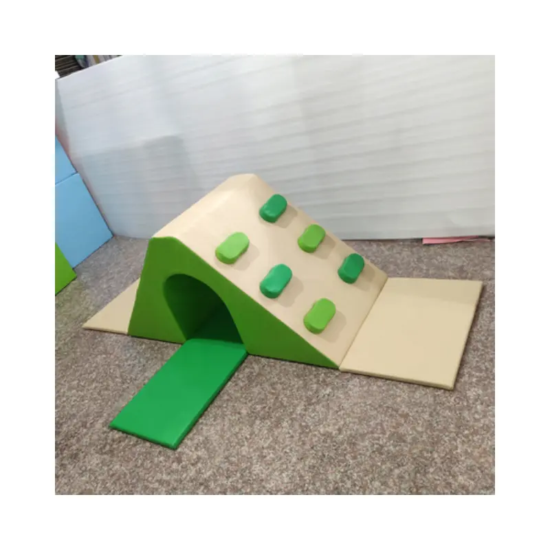 Área de juegos educativos, Producto popular, juego de espuma suave para niños, equipo de juegos de escalada interior para la familia