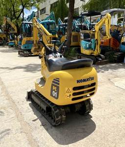 Excavadora Komatsu PC01 Original, Fabricada en Japón, Miniexcavadora de Segunda Mano, Máquina Usada con Accesorio de Pulgar, Acoplador Rápido, Martillo Rompedor - Product Image 2