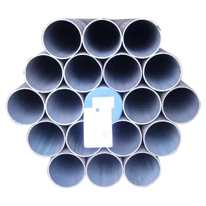 Fornecedor da China Tubo de aço carbono MS ERW de 14 polegadas 20 polegadas 28 polegadas 32 polegadas com especificações ASTM para material de construção