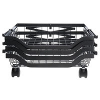 Mode réglable multicouche chariot de cuisine évier pliant télescopique pliable passoire fruits et légumes panier support