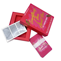 Impression personnalisée rose adulte fête Question Conversation cartes jeu Positive Couple bricolage jeu de cartes à gratter avec couvercle et boîte de base