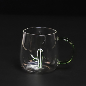 Creatividad de alto valor, ingenioso diseño minimalista, cristal transparente vintage, patrón de árbol de <span class=keywords><strong>Navidad</strong></span>, vasos de agua - Product Image 6