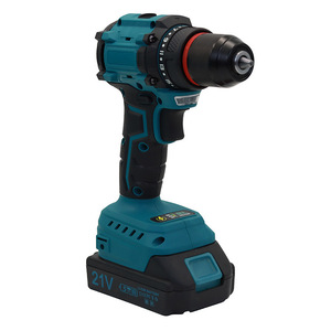 Cordless Drill 21V Lithium Battery Dual Speed Keyless Chuck Reversible For Diy Metal Drilling And Screw Tightening - Product Image 3