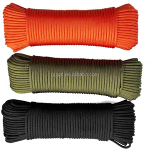 Özelleştirilmiş boyut ve renk 1 --- 10mm polyester ambalaj halatı polyester katı örgülü halat
